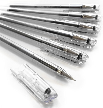 Ручка Pentel SUPERB Ball Pen Fine 0.7mm Tip 0.25mm Line Black Ref Bkn77-ap РАСПРОДАЖА