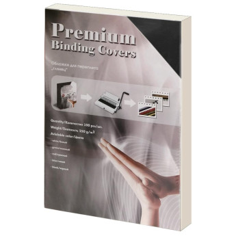 Обложки А3 "глянец" черный 250 г/кв.м 100 шт.