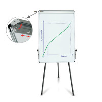 Флипчарт Brauberg  70*100см магнитно-маркерный на треноге 231720
