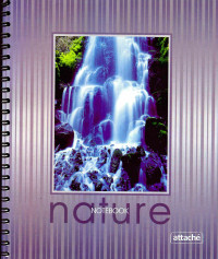 Тетрадь 96л 170х203  Attache Nature 76130