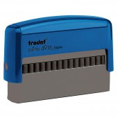 Оснастка самонаборная автоматическая  Trodat 4916 (10*70) (Б/У)