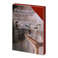 Обложки А4 "глянец" красные 250г/кв.м 100 шт.