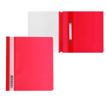 Папка-скоросшиватель ПВХ Hatber А5 красная AS5_00103 РАСПРОДАЖА