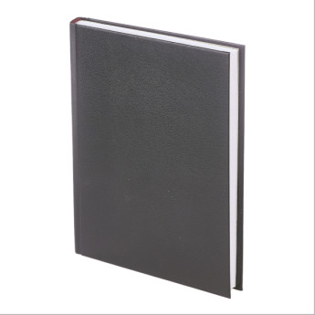 Ежедневник А5+ н/дат Альт "Ideal New" черный, линейка, иск. кожа 3-122/03