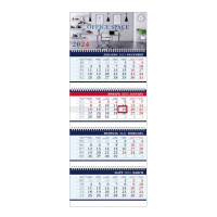 Календарь настен. кварт. 2024г "Office Space" 4бл., 4гр., бегун. 4Кв4гр3_29758 Hatber