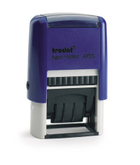 Датер самонаборный h=4мм 2-х строчный, Trodat 4755 БУ