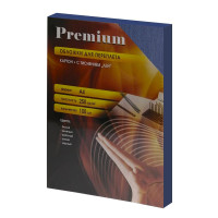 Обложки А4 "лён" синие 100 шт.