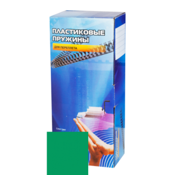 Пластиковые пружины 28 мм зеленые 50 шт.