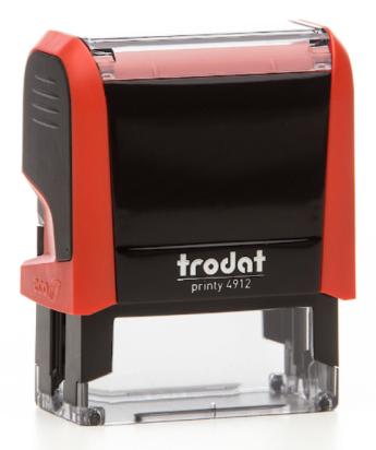 Оснастка для штампа 47 * 18мм Trodat 4912 черная БУ