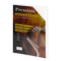 Обложки А4 "лён" белые 100 шт.