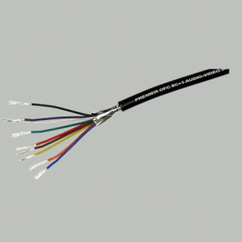 Кабель Скарт 8х0,2 медь в экране LCS-8 Premier