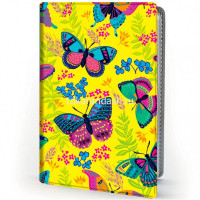 /Визитница на  28 карточек ДПС "Бабочки"  ПВХ, цветная 2878-1