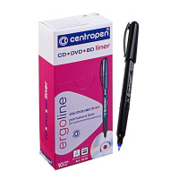 Маркер Centropen CD-PEN /для CD, DVD/красный/ 0,6мм 4616