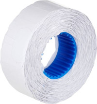 Этикет-лента 21,5*12мм (1000шт) белая 72138