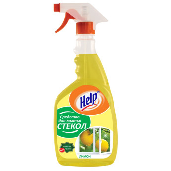 Средство для стекол Help ассорти 500 мл/12