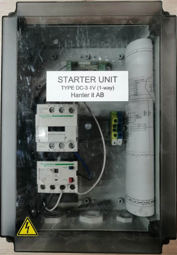 Starter Unit tipe DC-3 1v (1-way) [Плата Xanter IT AB C808 1123 MVX-MVX V3 REVA Стартер 1W/LVX]