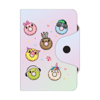 Визитница на  20 карточек, 10 карманов OfficeSpace "Donut" ПВХ 319943