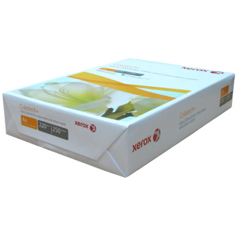 Бумага А4 "Xerox Colotech Plus" 220г/м2 (250л) (катег.к-ва А++)