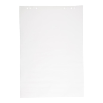 Блок для флипчарта 20л 67,5*98см белый, 80гр, белизна 92% 1783253 Klammer