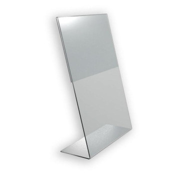 Держатель д/инф. настол. прозрачный, вертикал. односторон, 210*297мм №23 Attache